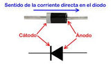 Diodo 1N4935 Recuperación  Rápida 200 V 1 A