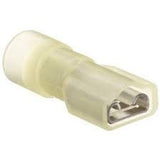 Terminal Eléctrica Faston Hembra 1/4" para Cable 12-10 AWG con Forro Aislada