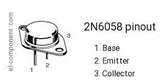 Transistor 2N6058 Potencia = NTE247