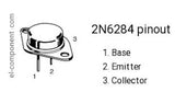 Transistor 2N6284G Potencia