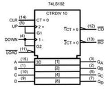 74LS192 TTL Contadores BCD Ascendente/Descendiente por Década Reloj Dual