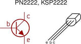 Transistor PN2222 Pequeña Señal