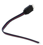 Conector de Alimentación para Tira de LEDs RGB CONNECTOR-1T-10MM/4PIN