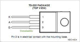 SCR 5 A 400 V TO220 TIC106D