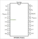 MPC508AP Multiplexor Análogo 8 X 1