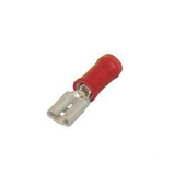 Terminal Eléctrica Faston Hembra 3/16" para Cable 22-18 AWG con Forro