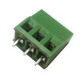 Terminal Block 3 Tornillos 1.5 cm x 1.68 cm x 0.89 cm Verde Grande