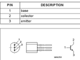 Transistor BC635 Pequeña Señal