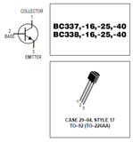 Transistor BC338 Pequeña Señal