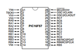 PIC16F57-I/P CMOS Microcontrolador Microchip