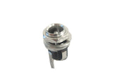 Jack Invertido 2.1 mm X 5.1 mm con Rosca para Chasis