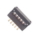 Conector para Cable Plano 10 Pines Milimétrico Soldable en PCB 99R2186