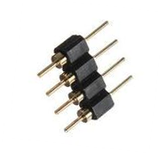 Conector de Unión para Tiras de LEDS 5050 RGB Macho-Macho 4 Pines