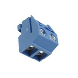 Terminal Block 2 Tornillos 1 cm x 1.5 cm x 1.1 cm  Azul PBA-026060000