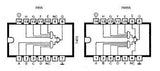 74LS55 TTL Cuatro Compuertas OR Invertidas de Cuatro Entradas Anchas