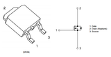 Transistor TK6P60W Mosfet Pequeña Señal CH-N 600 V 6.2 A