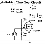 Transistor 2SK1420 Mosfet TO220 CH-N 60 V 25 A