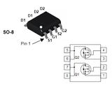 Transistor FDS8984 Mosfet Pequeña Señal CH-N 30 V 7 A  86K1399