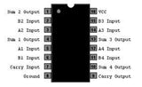 74LS283D TTL Sumador de 4-Bits