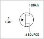 Transistor J112G JFET Pequeña Señal CH-N 35 V 50 mA