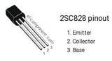 Transistor 2SC828 Pequeña Señal