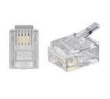 Conector Plug RJ11 4 Hilos