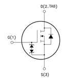 Transistor 2SK2865 Mosfet Pequeña Señal CH-N 600 V 2 A