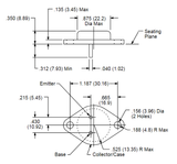 Transistor 2SC1829 Potencia