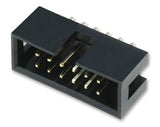 Conector para Cable Plano 10 Pines Soldable en PCB