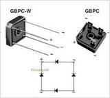 Puente de Diodos GBPC3508W 35 A 800 V