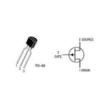 Transistor J175 JFET Pequeña Señal CH-P 30 V 60 mA