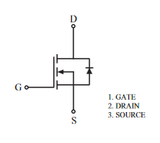 Transistor KF5N50P Mosfet TO220 CH-N 500 V 5 A