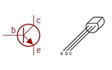 Transistor KSC945Y Pequeña Señal = 2SC945