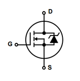 Transistor IRF614 Mosfet TO220 CH-N 250 V 2 A