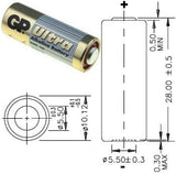 Batería Alcalina 23A 12 V 55 mAh