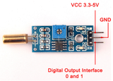 Módulo Sensor de Inclinación por Bola Rodante SW-520D