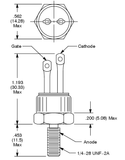 SCR 35 A 600 V Tornillo 2N3899