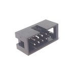 Conector para Cable Plano 10 Pines Soldable en PCB