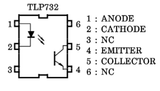 Optoacoplador TLP732 Salida Fototransistor