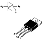 Triac 16 A 600 V TO220 BTB16-600BW