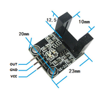 Módulo Sensor Detector de Velocidad para Motor Tipo Herradura Breakout H2010