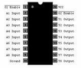 74LS541 TTL Buffer de 8 Entradas no Invertidas 3 Estados