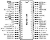 PIC16F74-I/P CMOS Microcontrolador Microchip