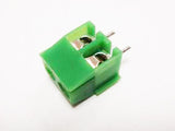 Terminal Block  2 Tornillos  0.7 cm x 0.84 cm x 0.68 cm Verde Mini