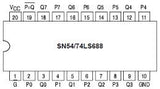 74LS688 TTL Comparador de Magnitud e Identidad de 8-Bit