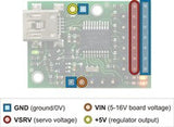 Controlador de Servo Micro Maestro 6 Canales USB 1350