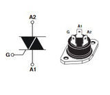 Triac 40 A 600 V RD91 BTA40-600B