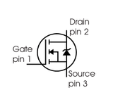 Transistor SPP03N60S5 Mosfet TO220 CH-N 600 V 3.2 A