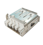 Conector USB Jack USB-A 4 Pines para Chasis Horizontal