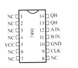 74LS91 TTL Registro de Cambio de Salida en Paralelo y Entrada en Serial de 8-Bit